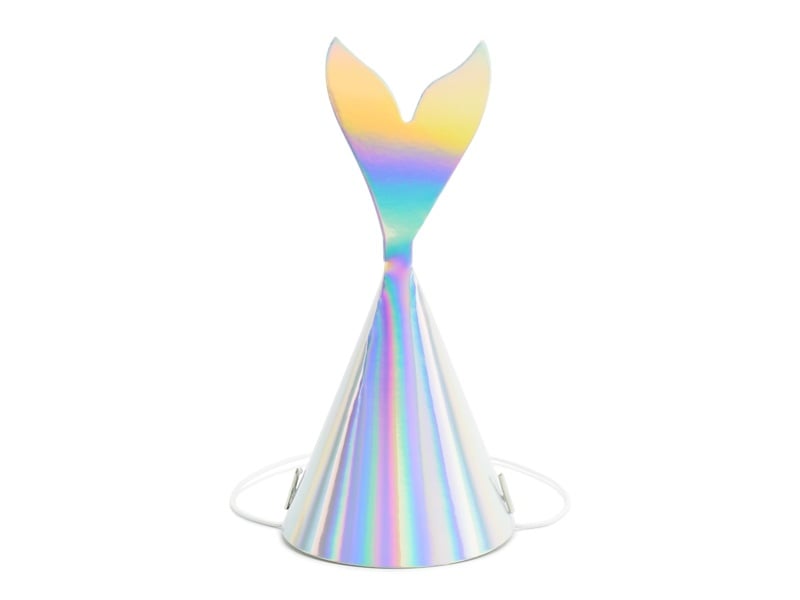 Zeemeermin Feesthoedjes 18cm 6st