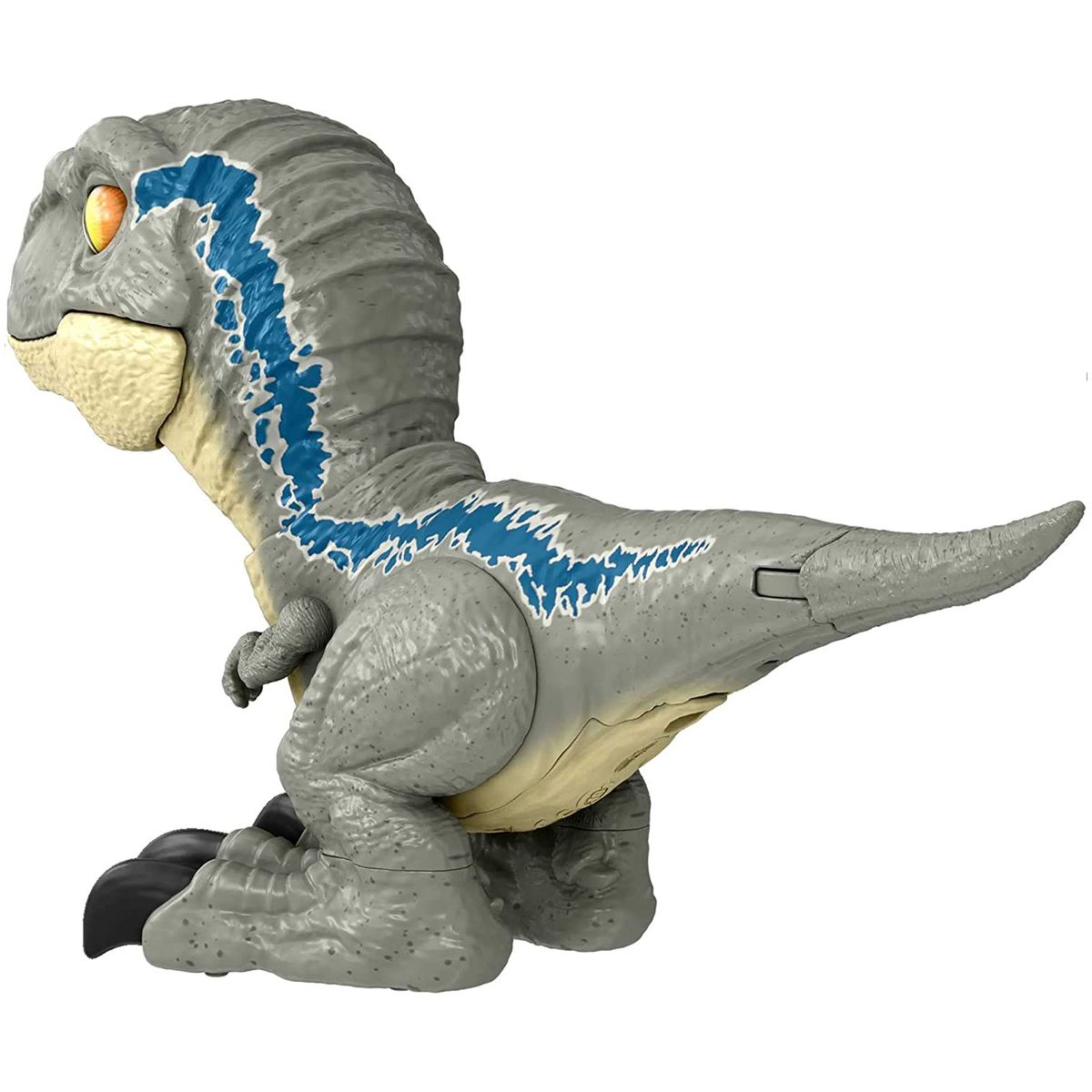 Mattel GWY55 - Jurassic World - Uncaged - Velociraptor 'Beta', interaktive Dinosaurier-Spielfigur