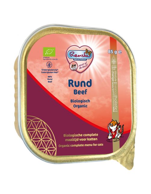 Renske Kat Bio Alu 85 g - Kattenvoer