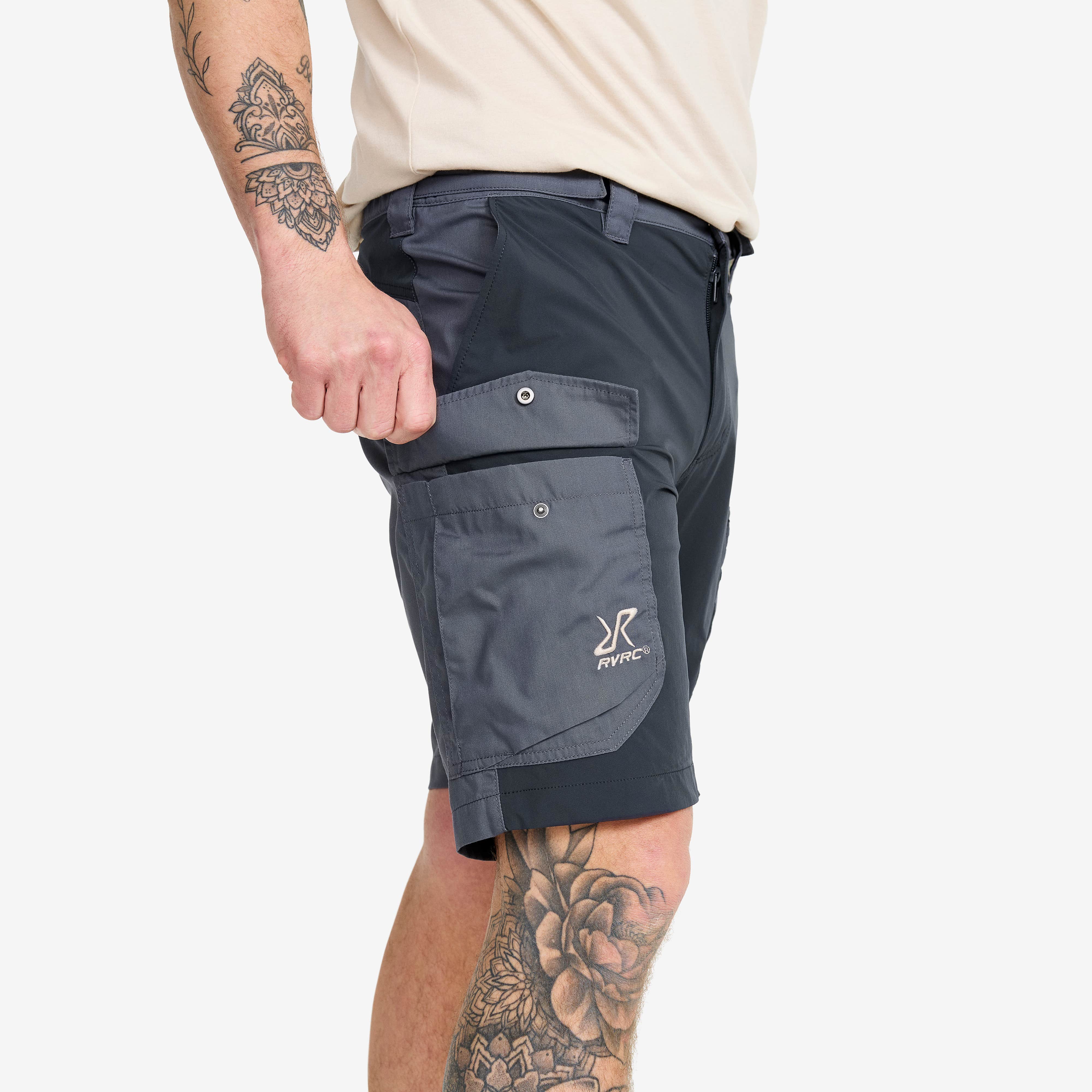 Rambler Lightweight Pro Shorts Herre Turbulence Blue/Blueberry