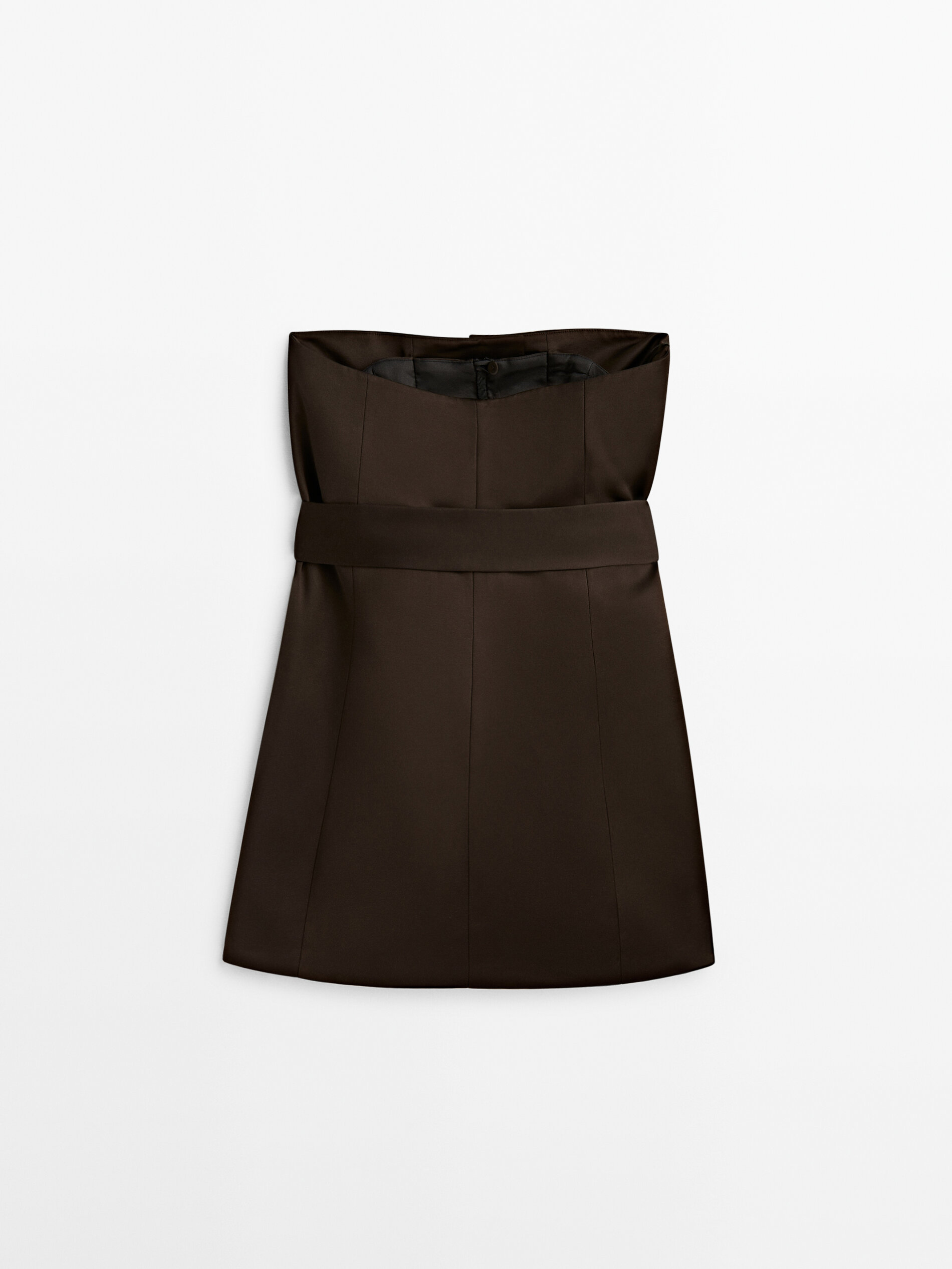 Vestido estilo americano - Studio - MARROM