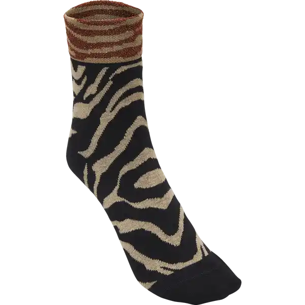 Socken 3er Winter Leo / Zebra Glitzer 39 / 42