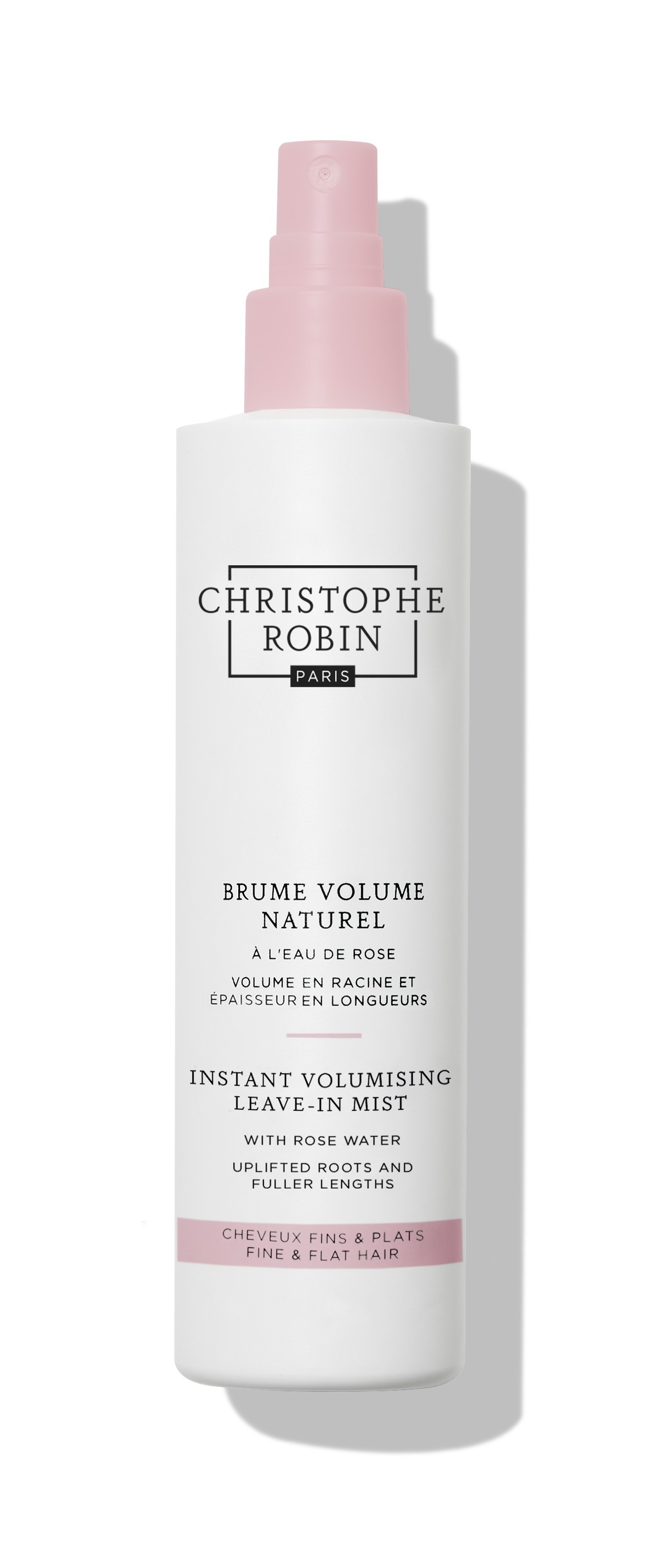 CHRISTOPHE ROBIN Brume Volume Natural Eau Rose<br>150 ml