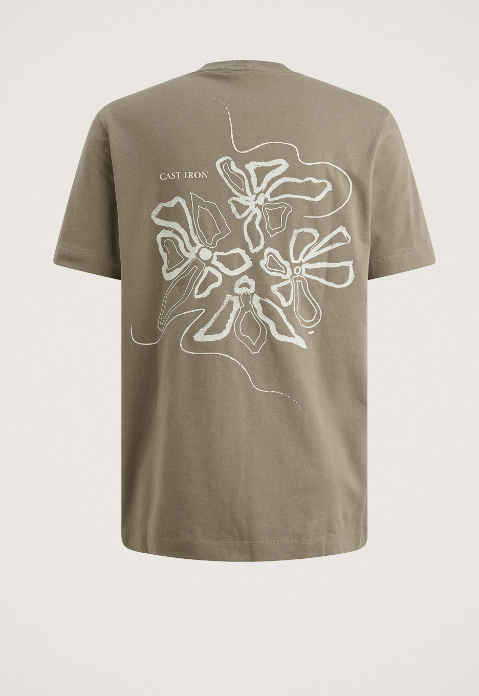 Cast Iron Regular Single Jersey T-shirt
