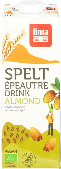 Speltdrink amandel
