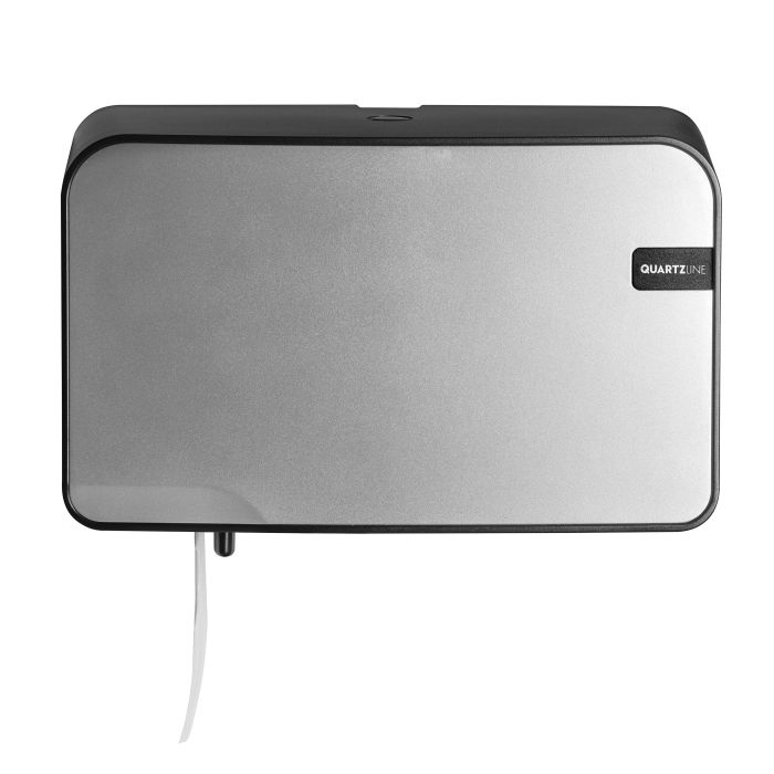 Quartz 441093 Silver Coreless Duo Toiletrolhouder (441093)