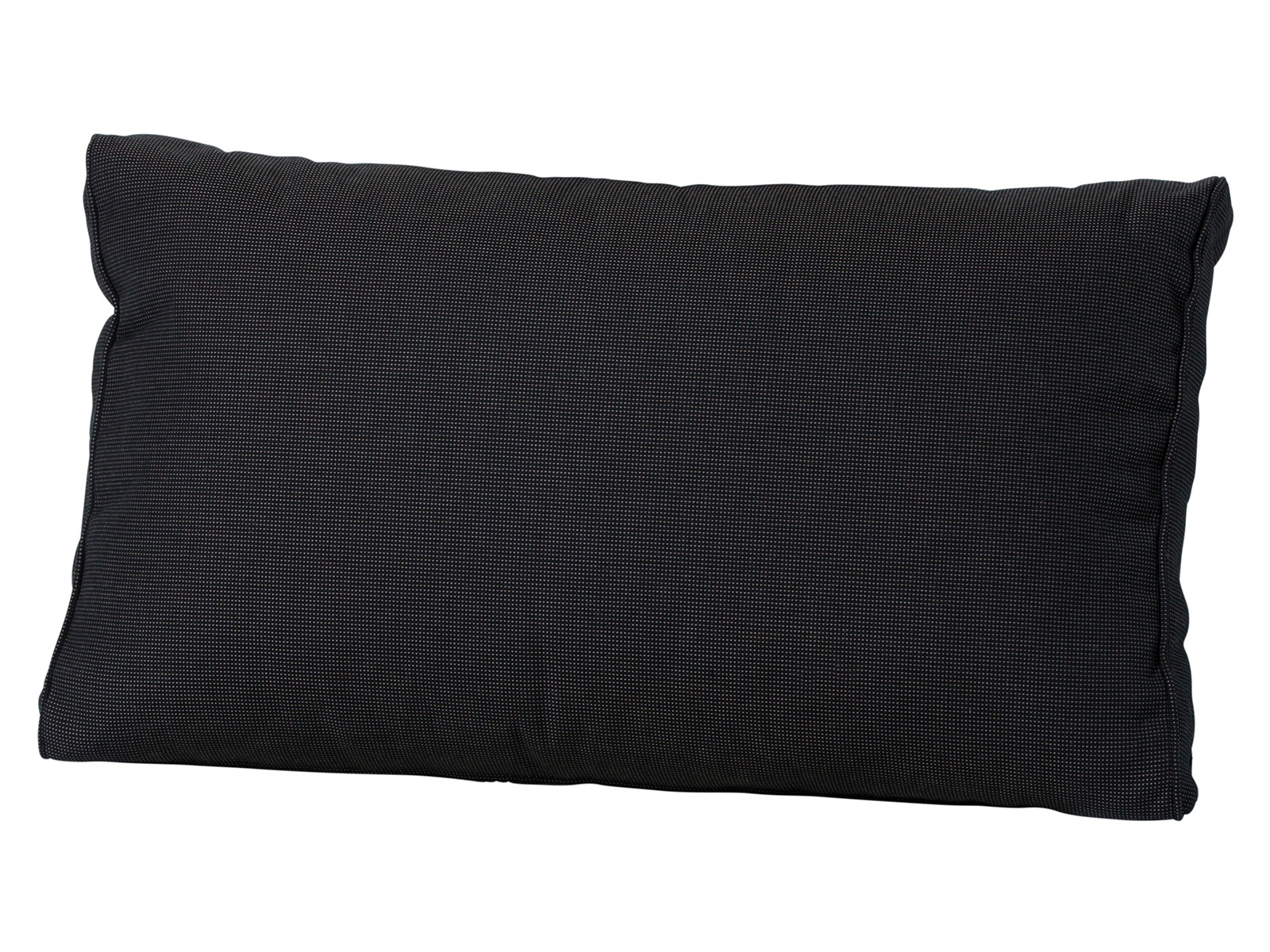 Madison Luxe Rib Black 73 x 43 cm loungekussen - Rugkussen