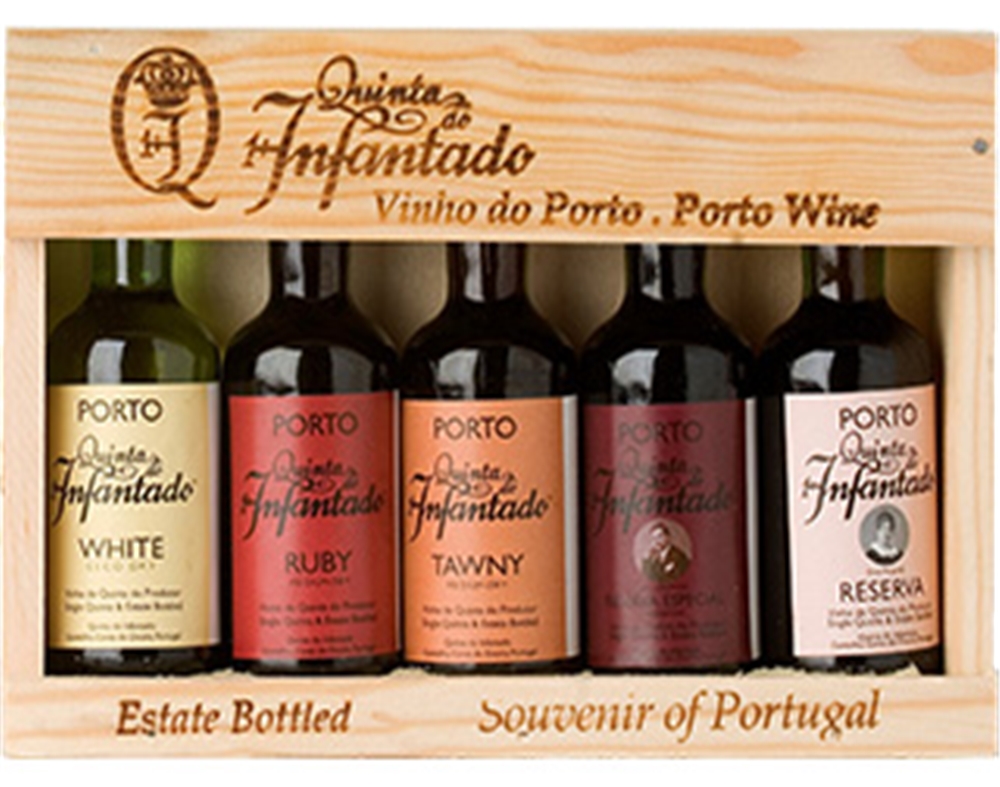 CONJUNTO MINIATURAS QUINTA DO INFANTADO 5X0.05L