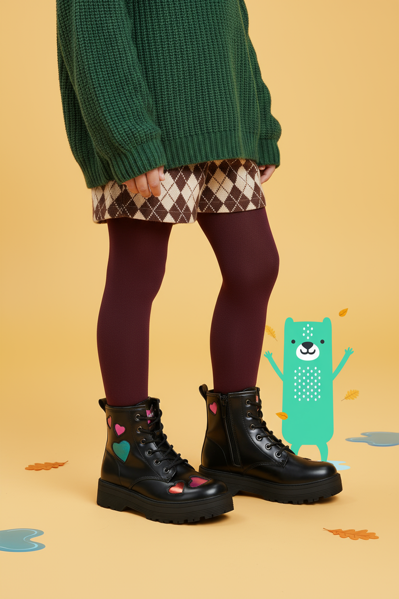 Skechers Gravlen Hi Boots Zwart Meisjes