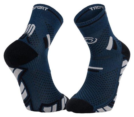 Chaussettes BV Sport Trail Ultra Mid Bleu/Gris
