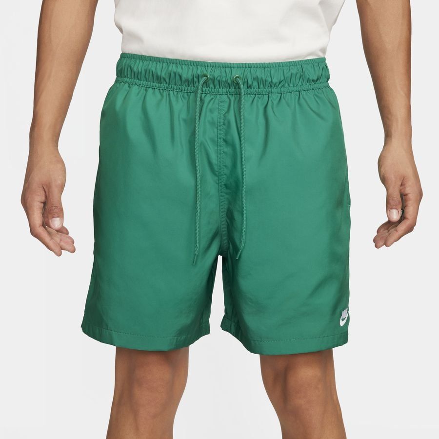 Nike Short Club Woven Flow - Vert/Blanc