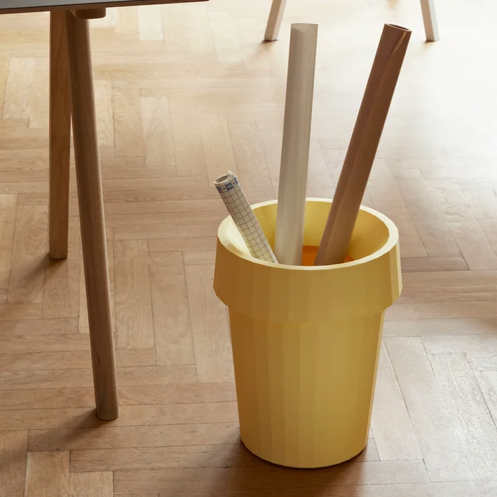 HAY - Shade Bin, Ø 30 x H 36,5 cm, 14 l / grau