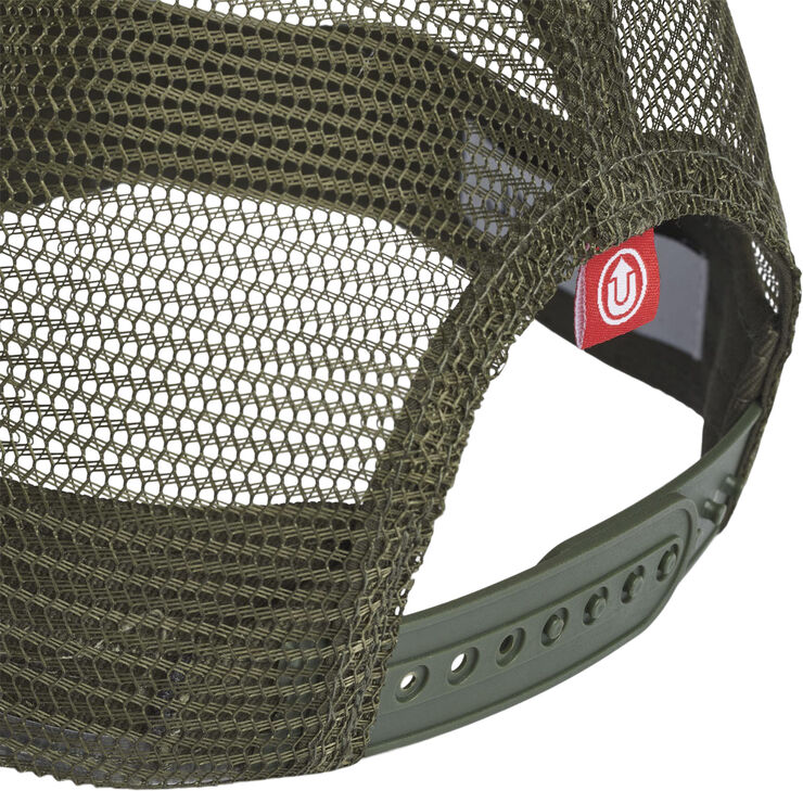 UPFRONT MAPLE A-Shape Trucker Cap Army