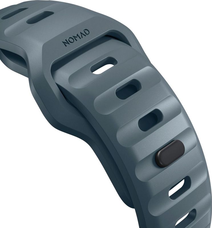 Nomad - Sport Band - Marine Blue - FKM voor Apple Watch Series 1 t/m 11 / SE / Ultra - 44/45/46/49 mm