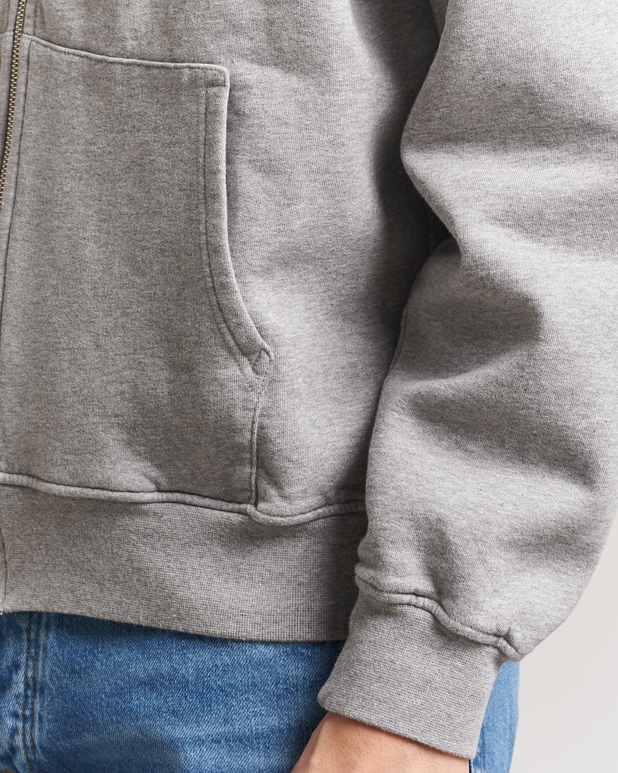 Colorful Standard Classic Organic Full Zip Hoodie Heather Grey