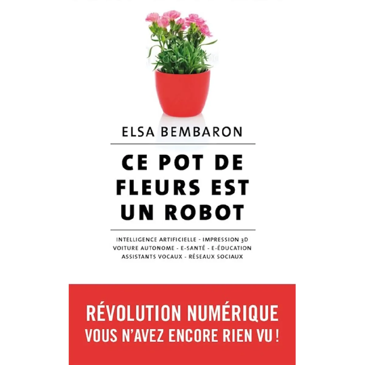 Ce pot de fleurs est un robot : révolution numérique : vous n'avez encore rien vu ! · Occasion