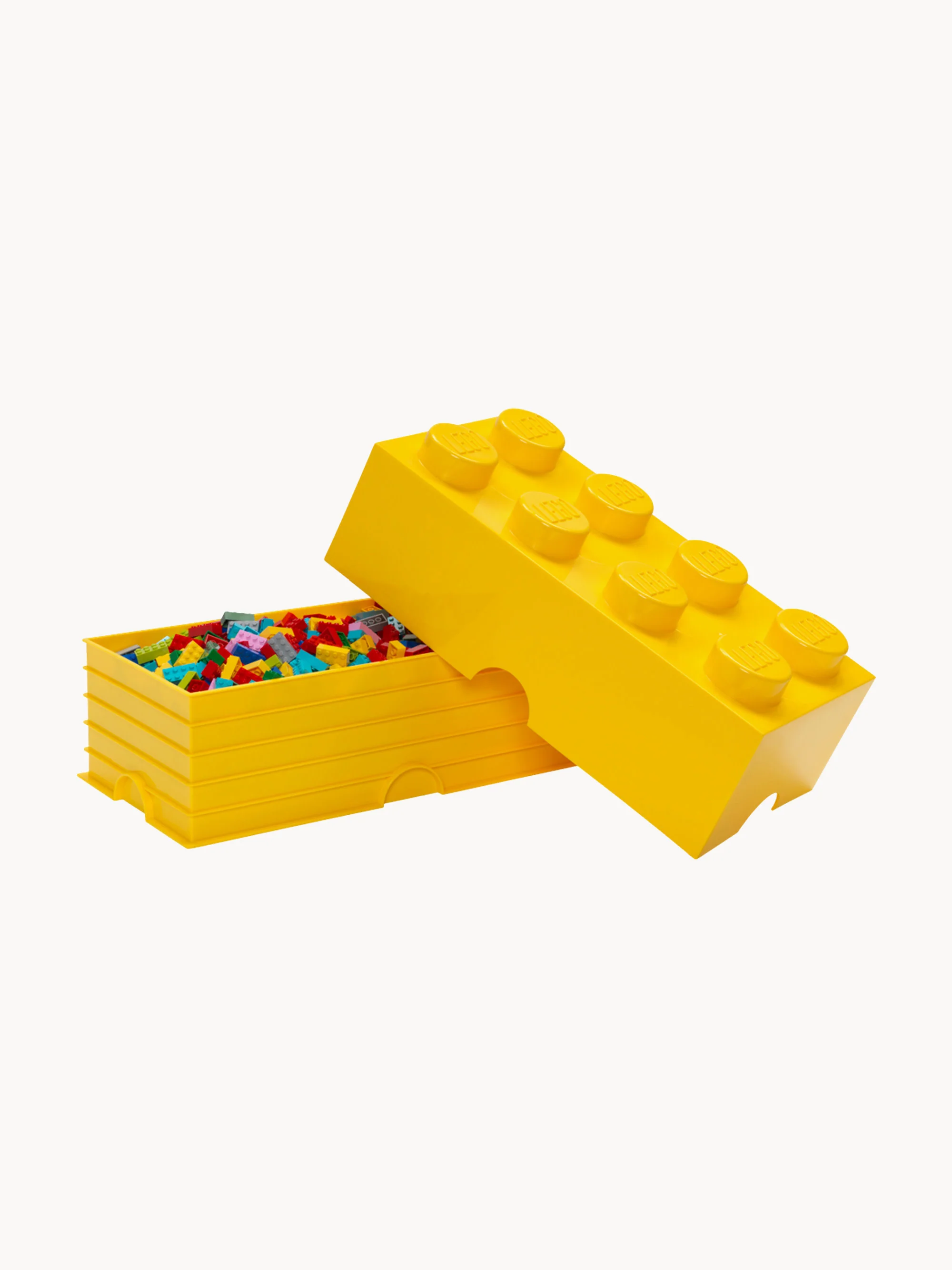 Kinderen LEGO® opbergdoos Brick met 8 knoppen