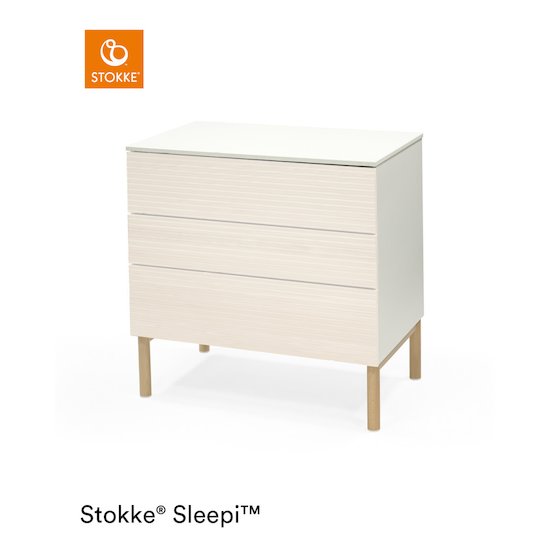 Sleepi Caisson + Pieds Commode   Natural        de               Stokke®