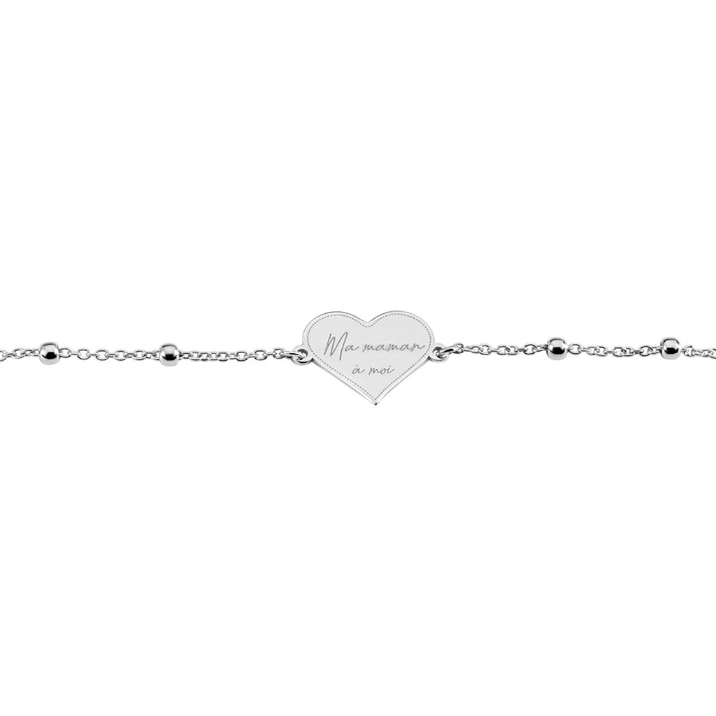 Bracelet Argent Blanc Valenrien