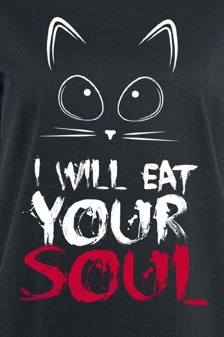 I Will Eat Your Soul | Tierisch T-Shirt Manches courtes