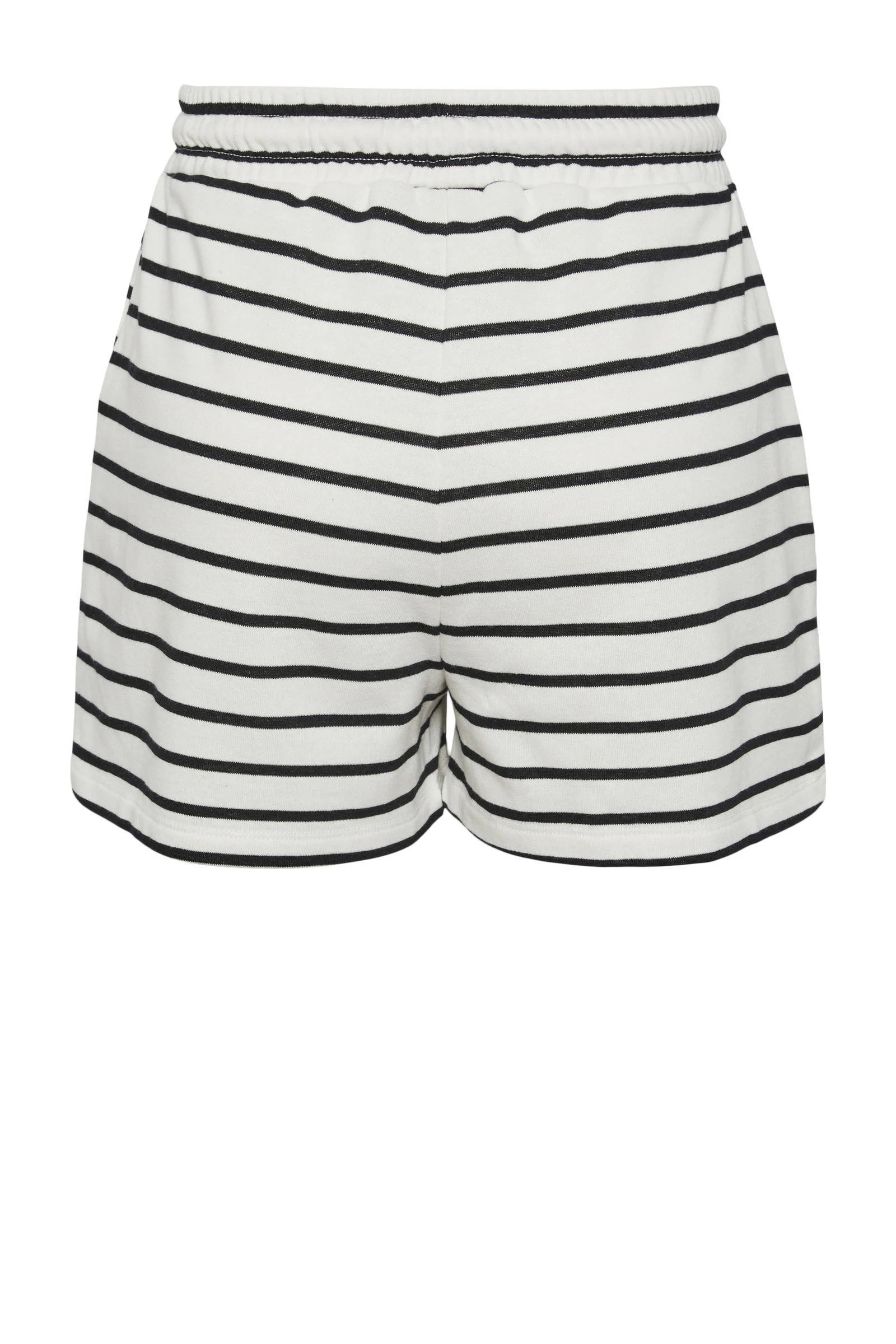 PIECES loungeshort PCCHILLI wit/zwart