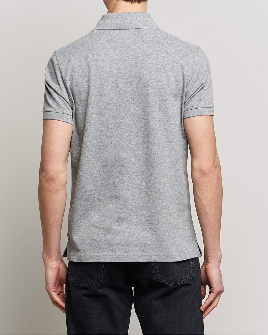 Barbour Lifestyle Tartan Pique Polo Grey Marl