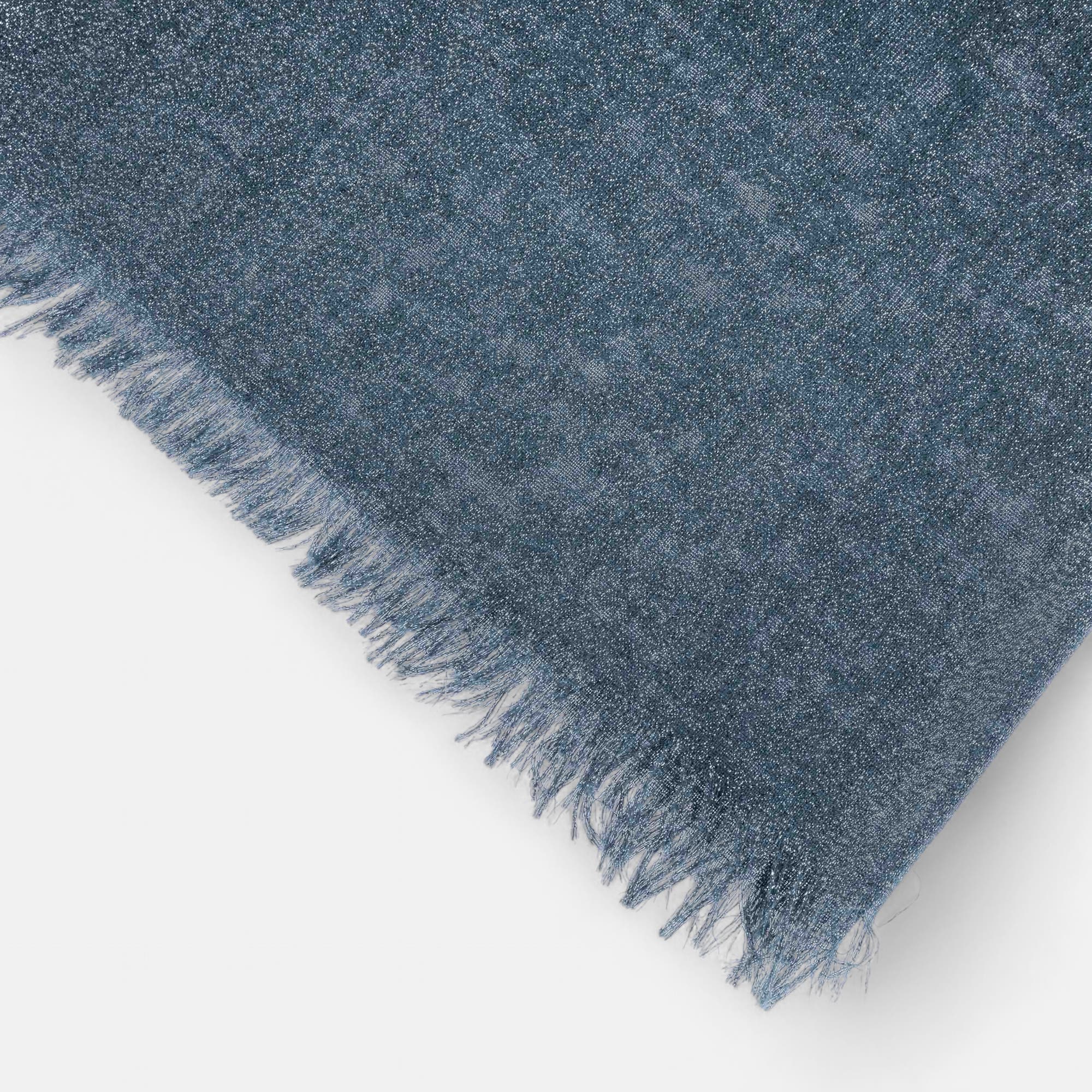 Foulard bleu