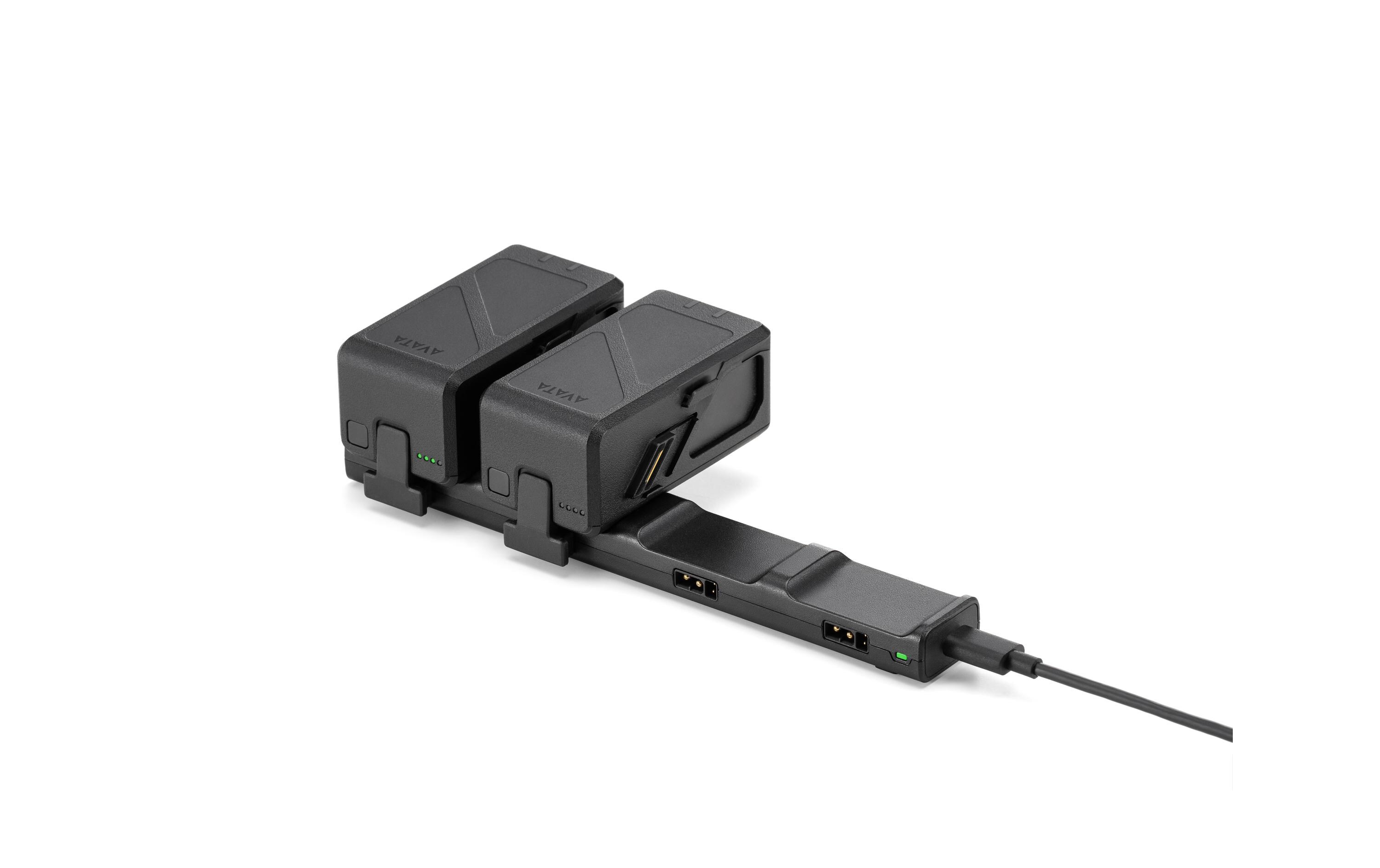 Fly More Kit Avata mit 2 Akkus<br>Ladegerät-Hub & 2x Intelligent Flight Battery zu DJI Avata