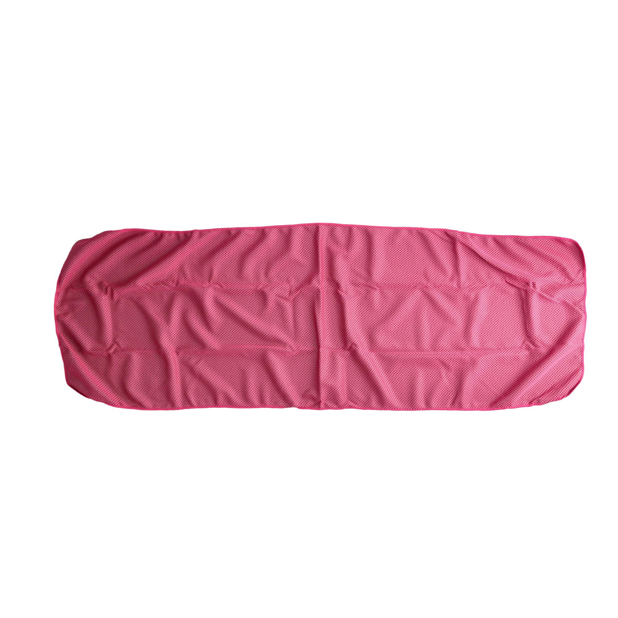 (90x28cm) Fitness Sport Mikrofaser Handtuch mit EVA Trocknungs Case für Workout / Yoga / Wandern / Reisen - Pink