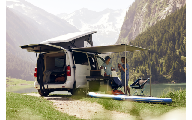 Thule Omnistor 3200 Dachmarkise Anthrazit Tuchfarbe Mystic Grey