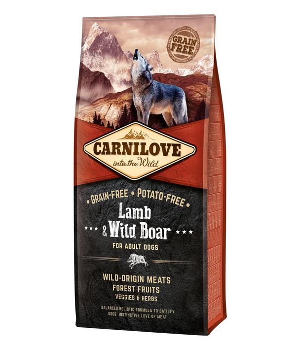 Carnilove Trockenfutter für Hunde Adult, Lamm
