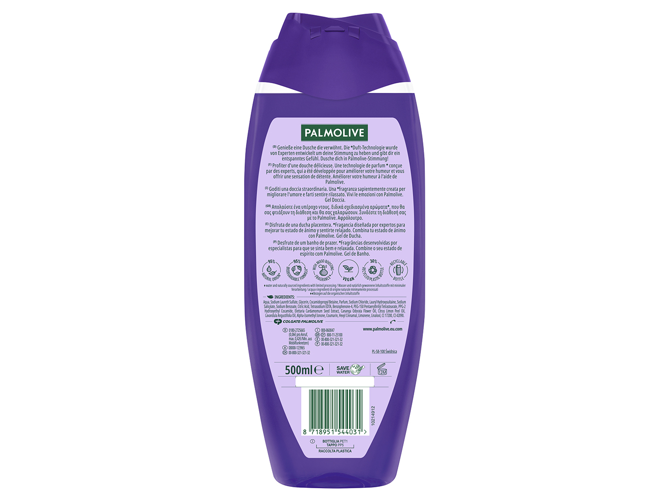 GEL BANHO PALMOLIVE AROMA ULTIMATE RELAX 500ML