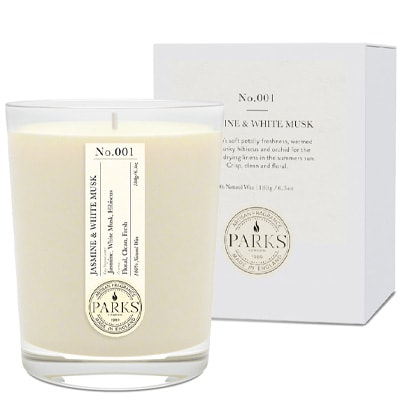 Bougie parfumée - Jasmin & musc blanc - Home - 180 g