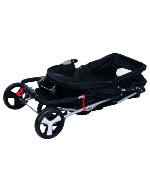 Trixie Hondenbuggy - Hondentrolley - 47x100x80 cm Zwart