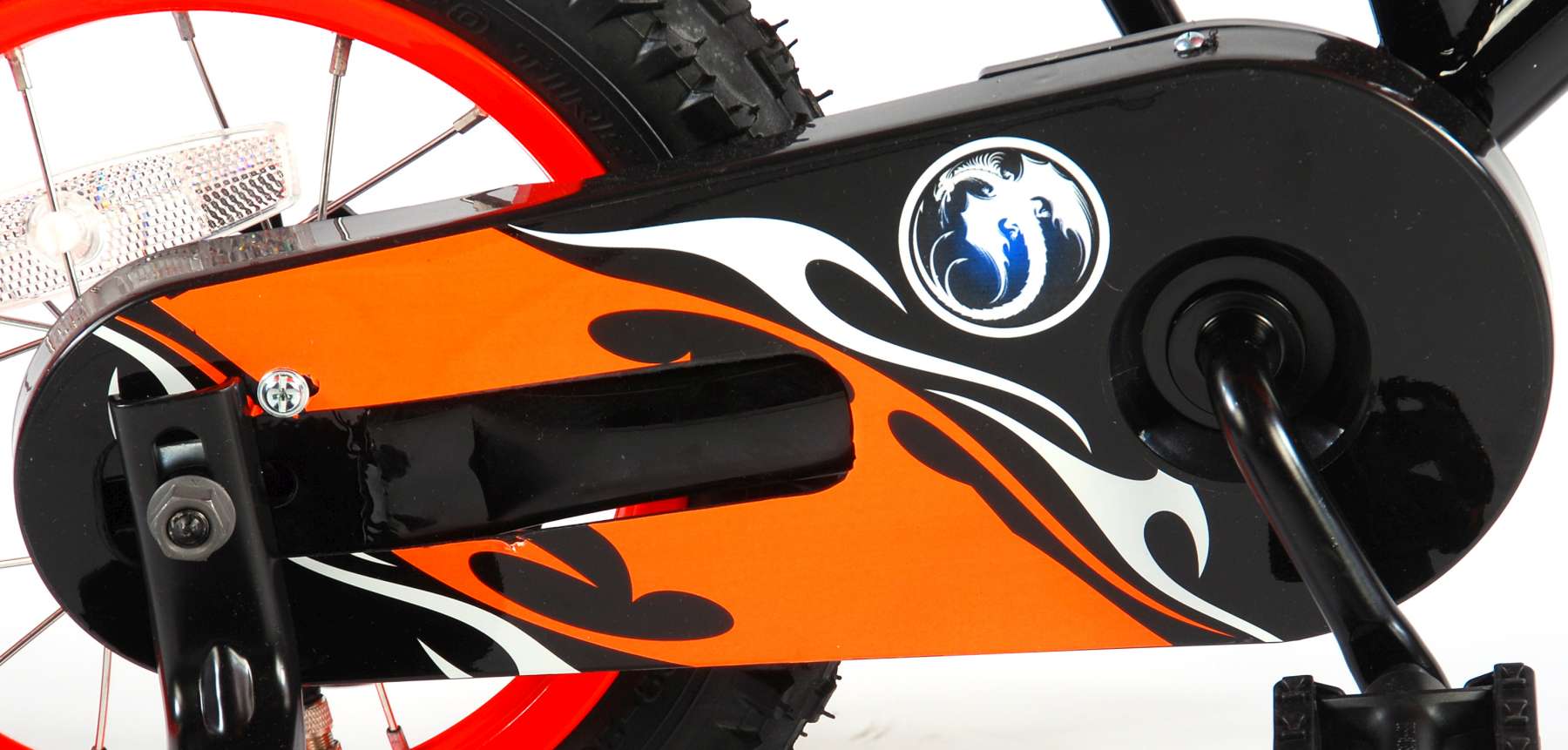TPFSports Motorrad Kinderfahrrad - Jungen - 12 Zoll - 2 Handbremsen - Grün