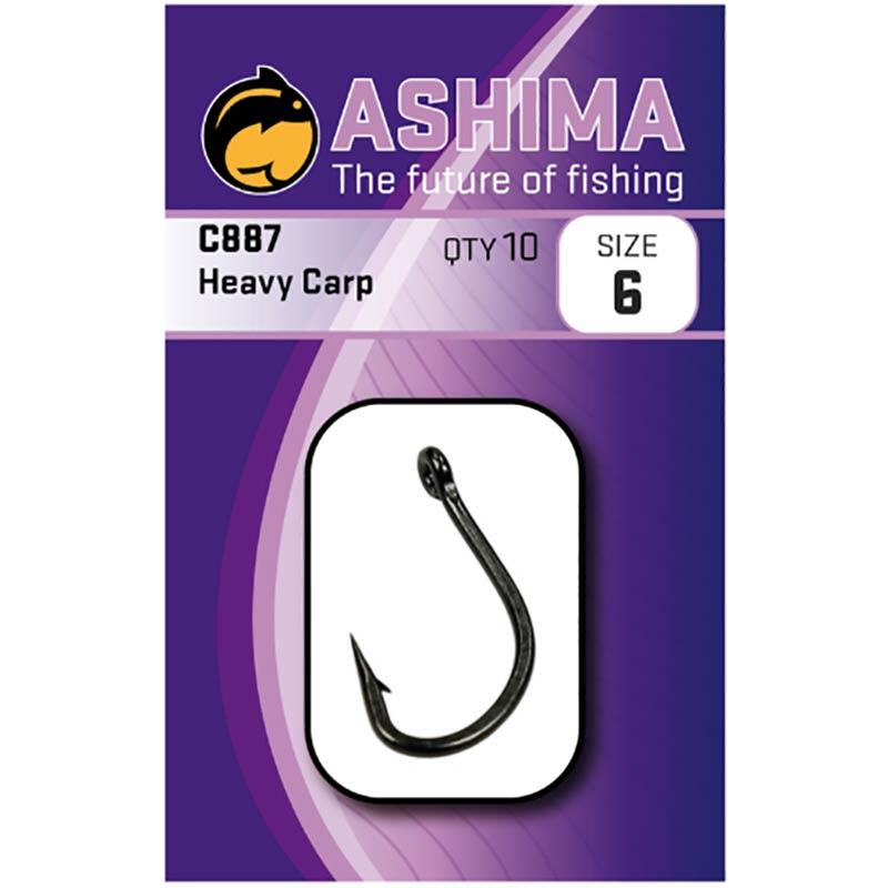 Hameçon Carpe Ashima C887 Heavy Carp