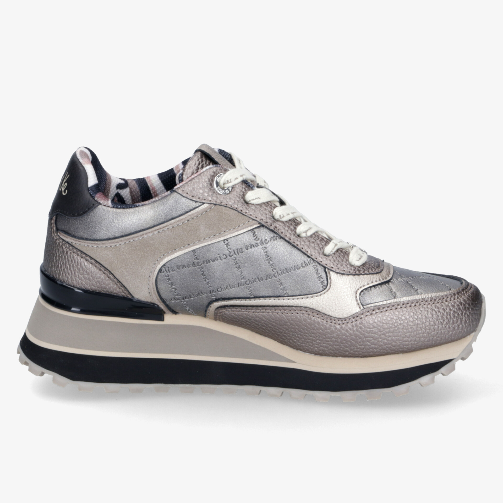 anekke LONDON 413 Damen Sneaker Low silber