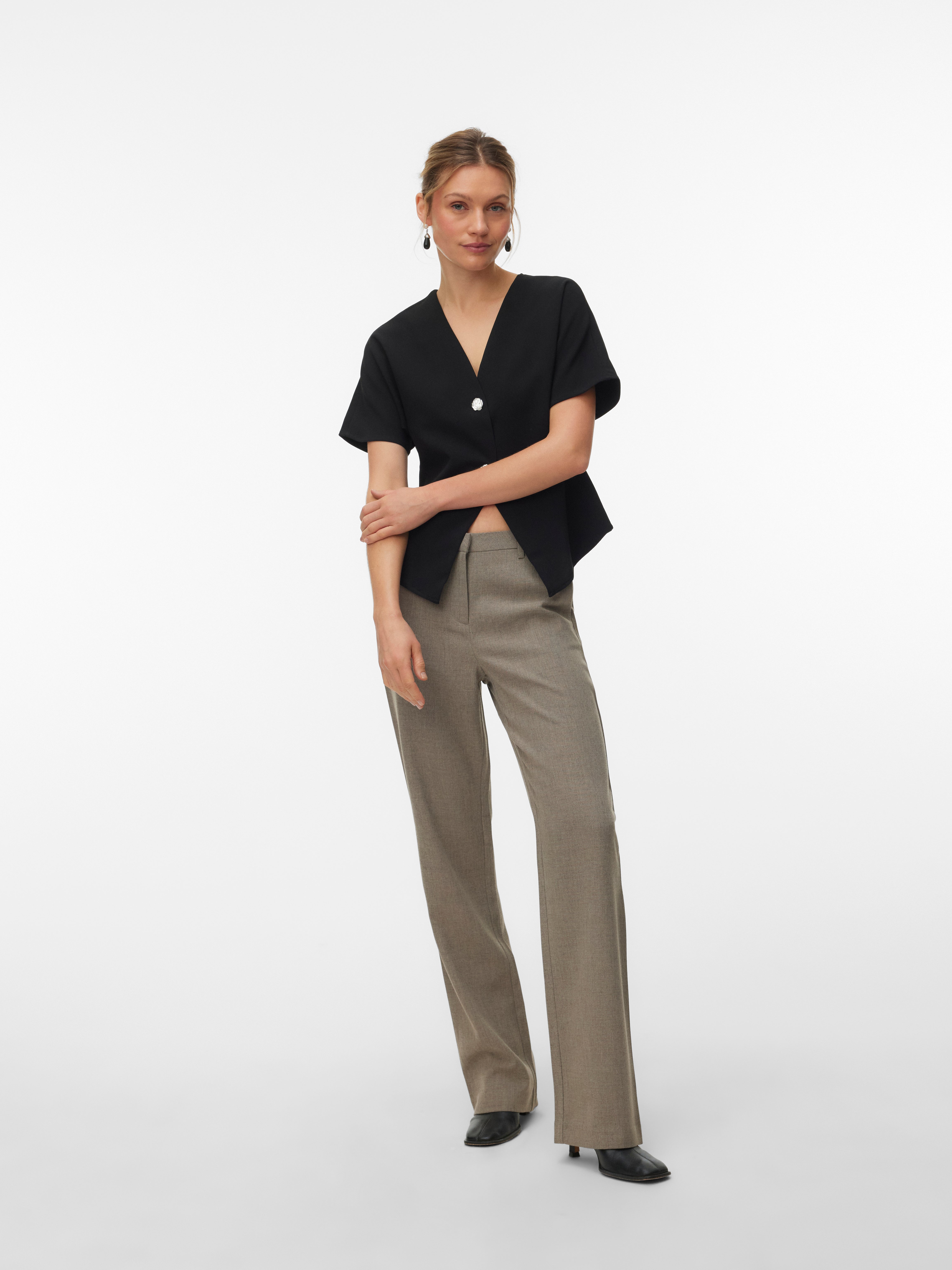 VMZAMIRA Mid waist Broek