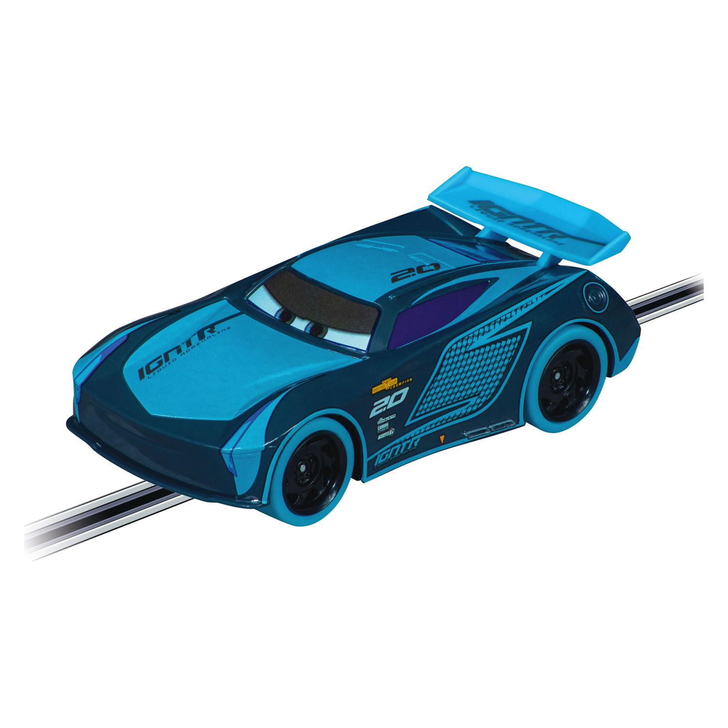 Carrera GO!!! Racebaan - Disney Cars Glow Racers