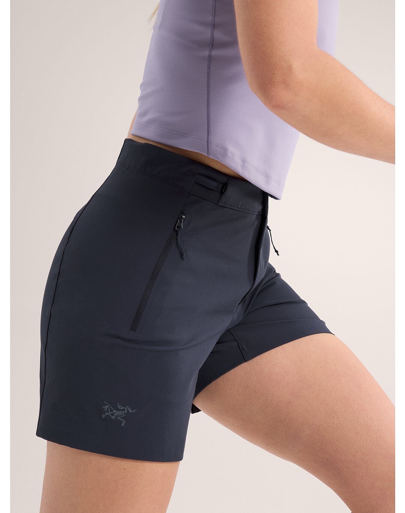 Arcteryx Gamma Shorts 6inch Womens Black Sapphire