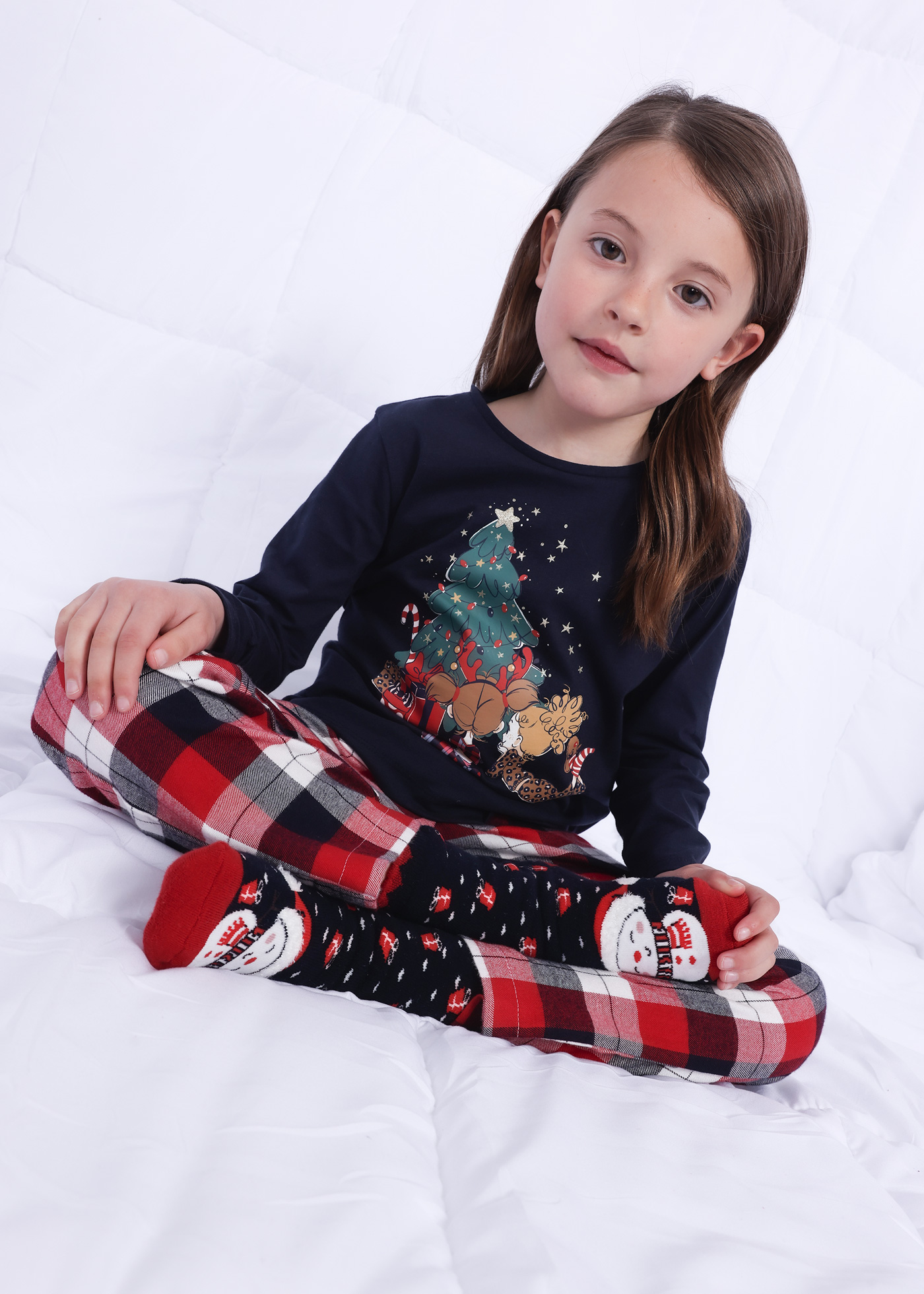 Pijama infantil Better Cotton com bolsa