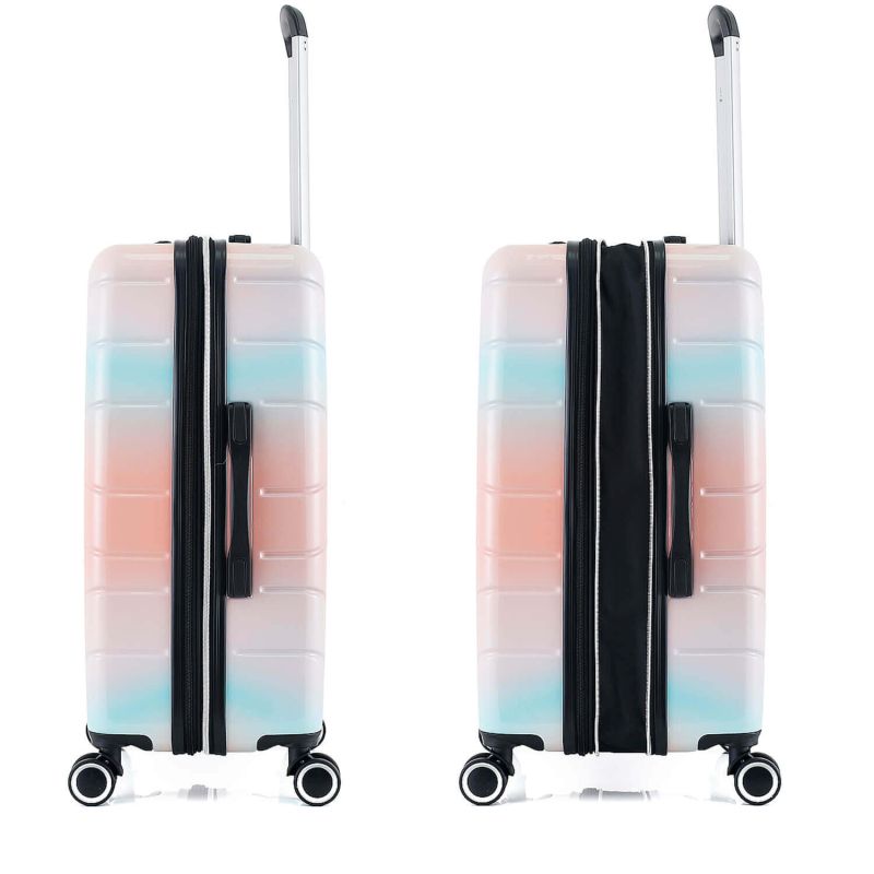 Lot de 3 valises rigides 395 Extensibles 55, 66 et 76 cm Sun-B