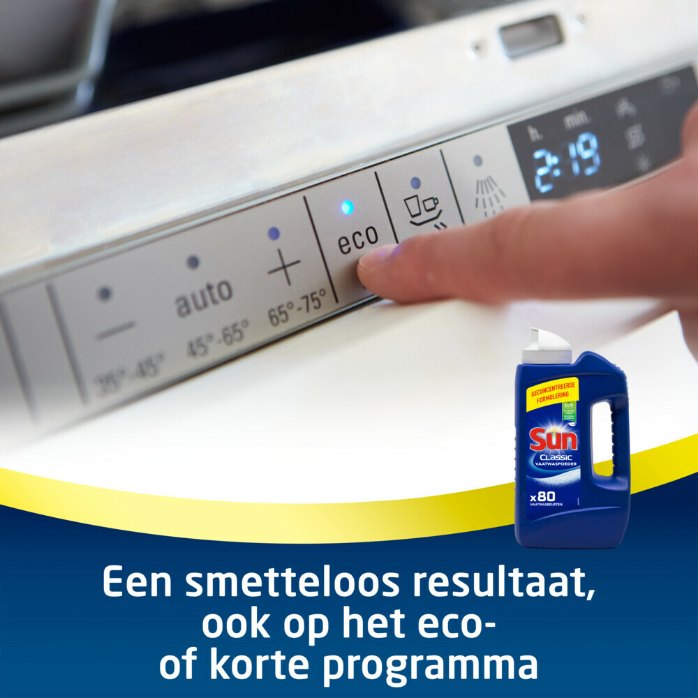 Sun Vaatwaspoeder Normaal 1,39 kg80 wasbeurten