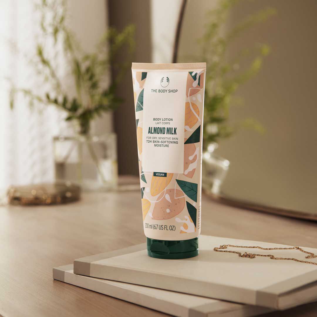 BODY SHOP Loção Corporal Almond Milk - 200ml