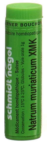 SCHMIDT-NAGEL Natrum muriaticum XMK<br>1 g, Globuli