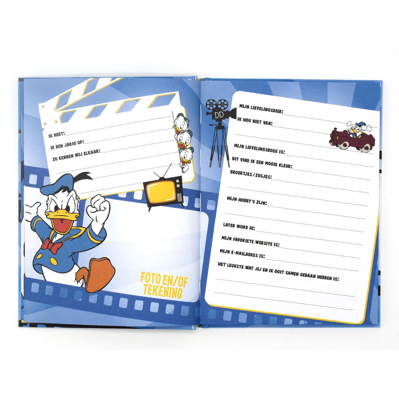 Vriendenboek Donald Duck