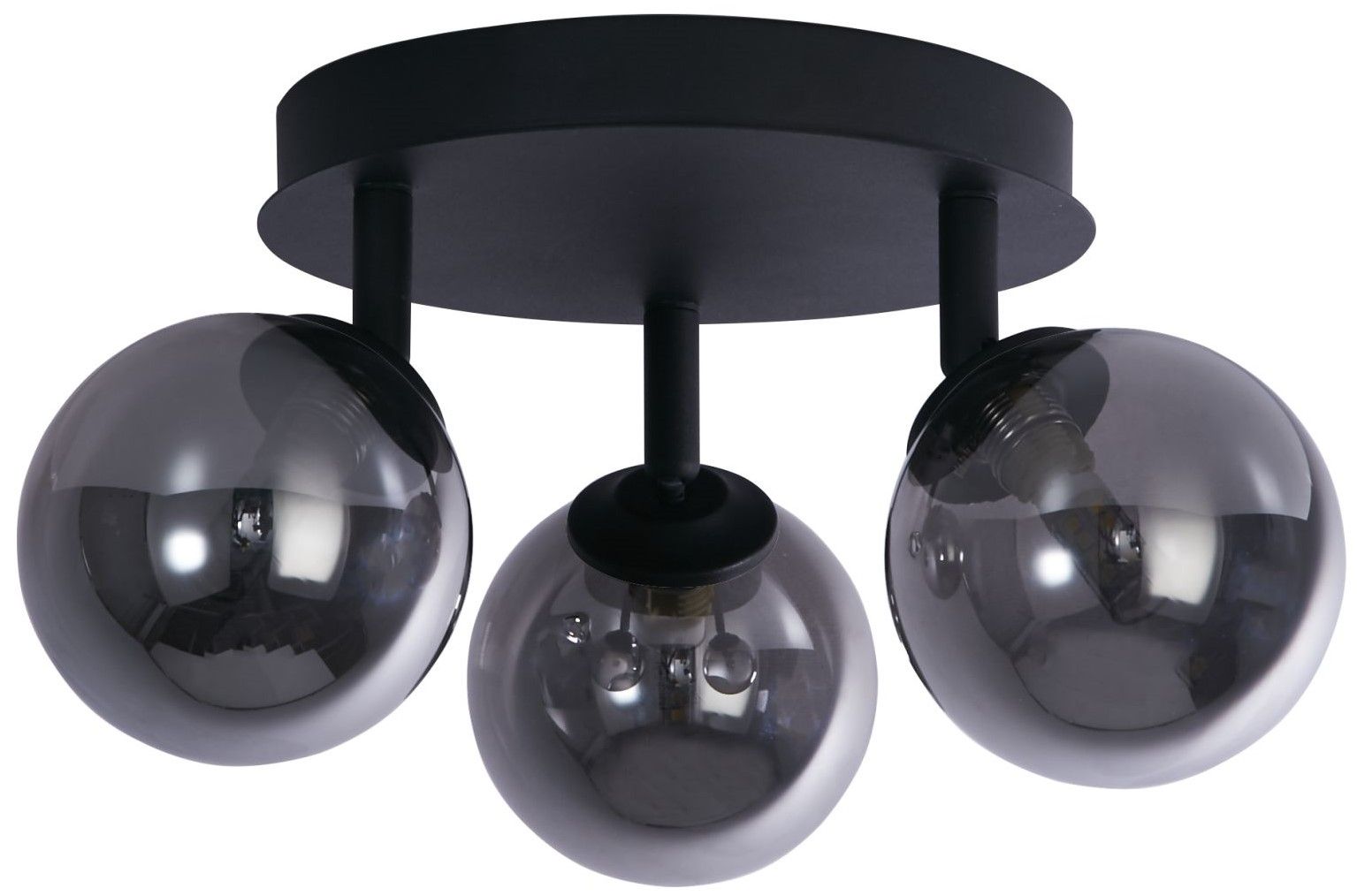Plafondlamp 96913-3BK Crosby ⌀34  x H13.5 cm