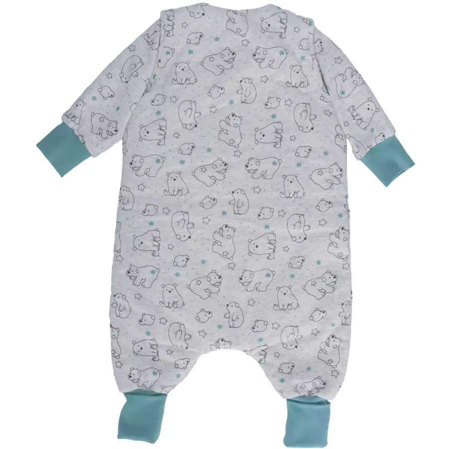 Sterntaler Schlafsack mit Beinen Elia ecru melange
