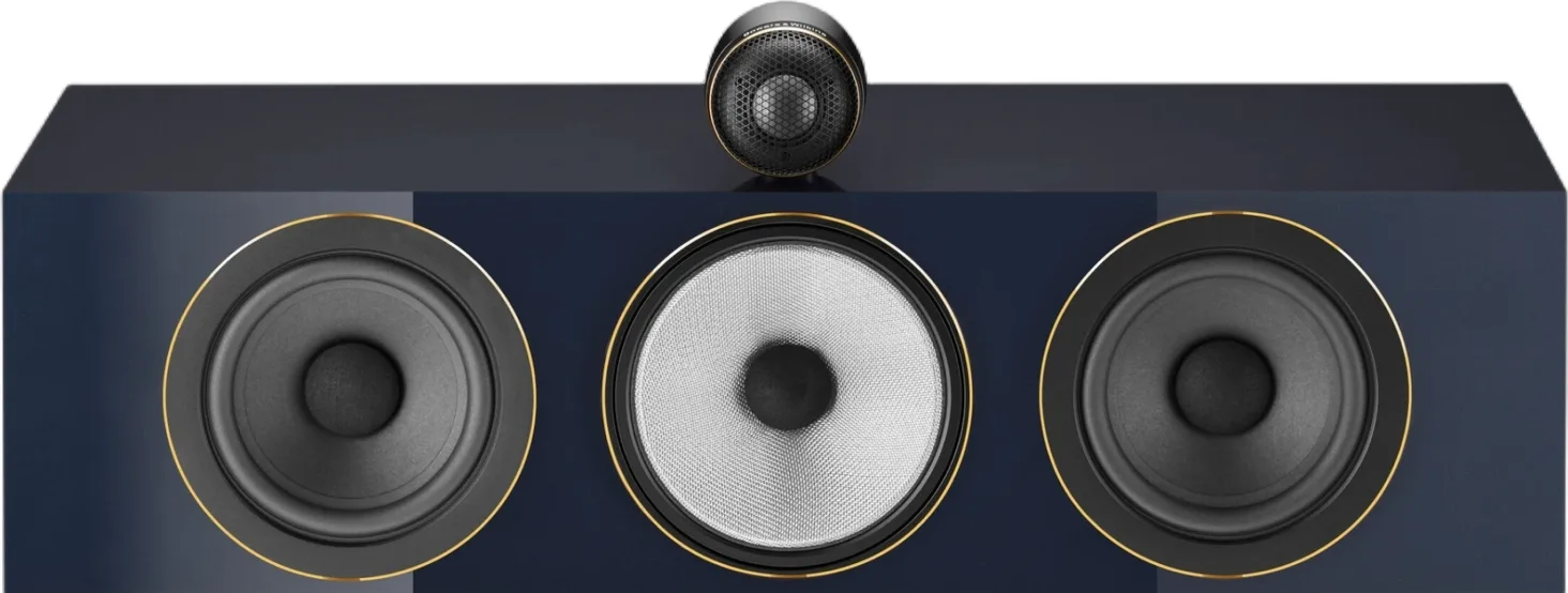B&W HTM71 S3 Signature  Midnight Blue Metallic Enceintes centrales