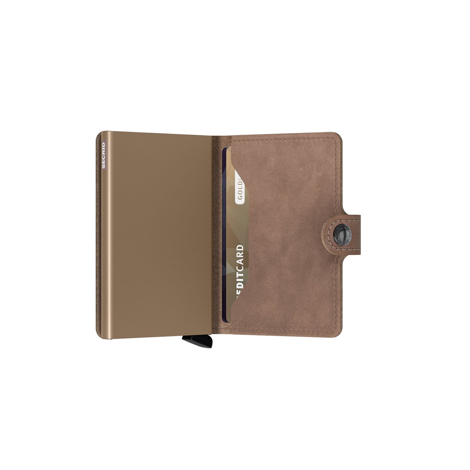 Secrid Miniwallet Portemonnee Vintage taupe